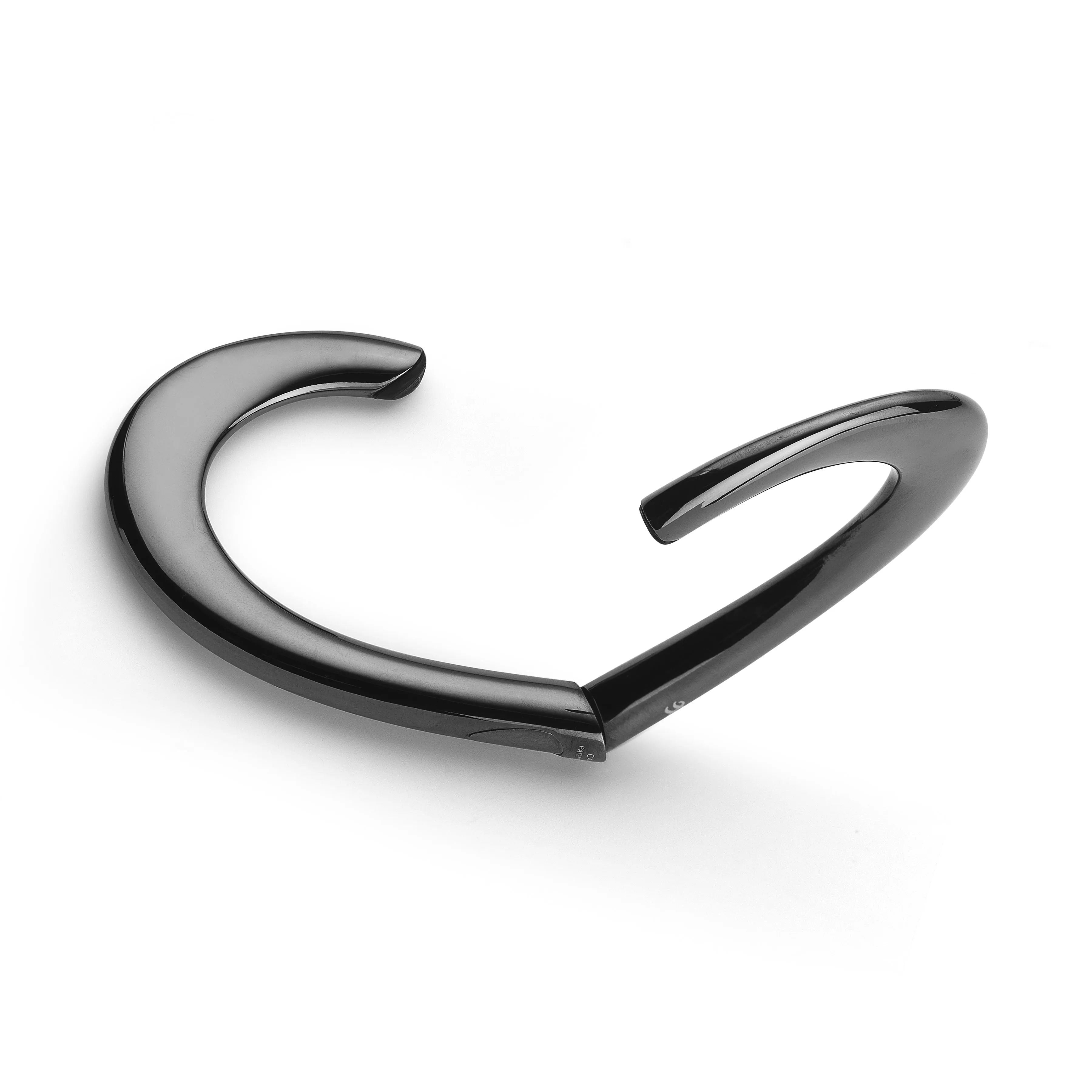 Heart - set of 3 purse hangers gold 22k, platinum  & black