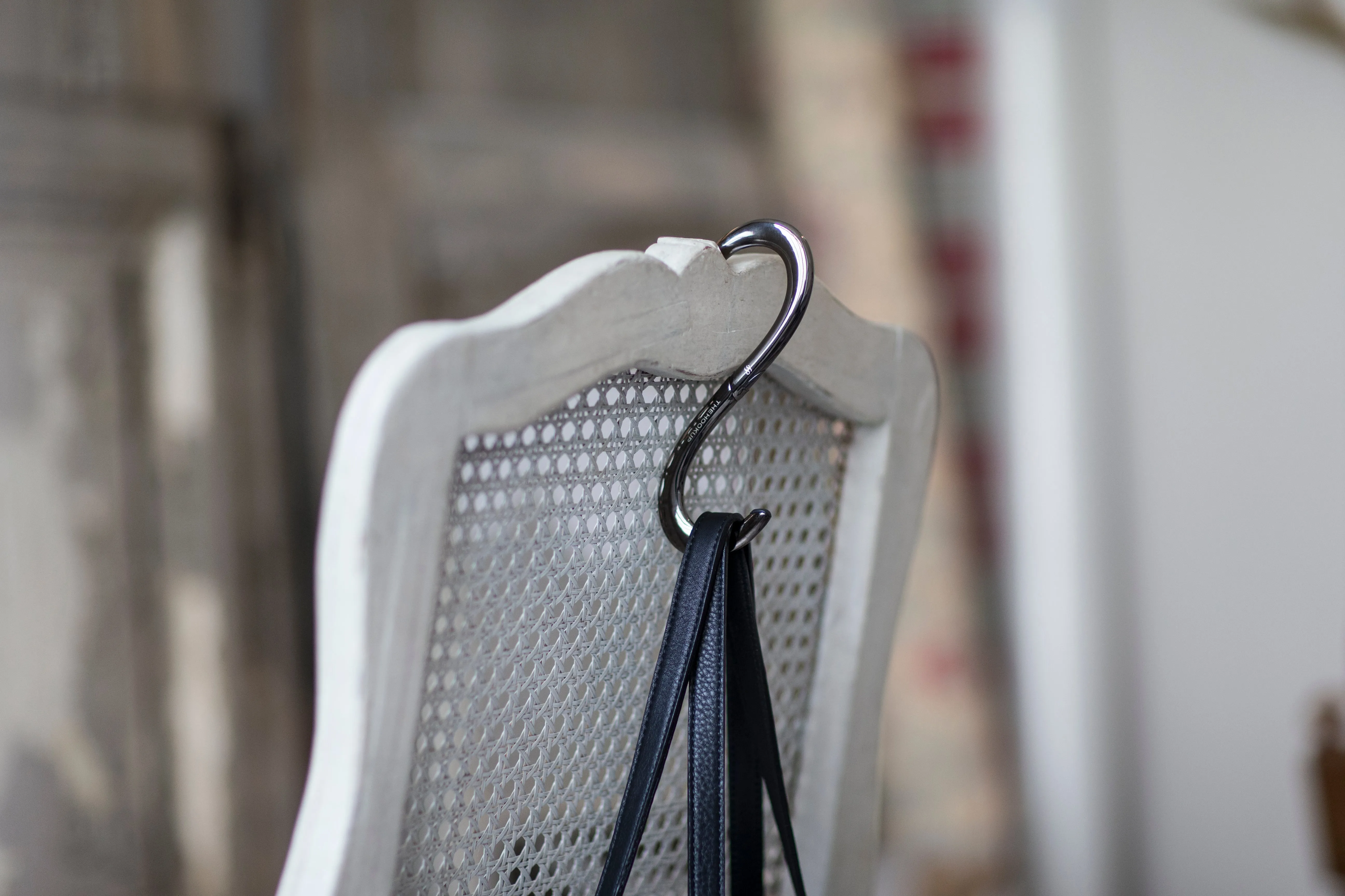 Heart - set of 3 purse hangers gold 22k, platinum  & black