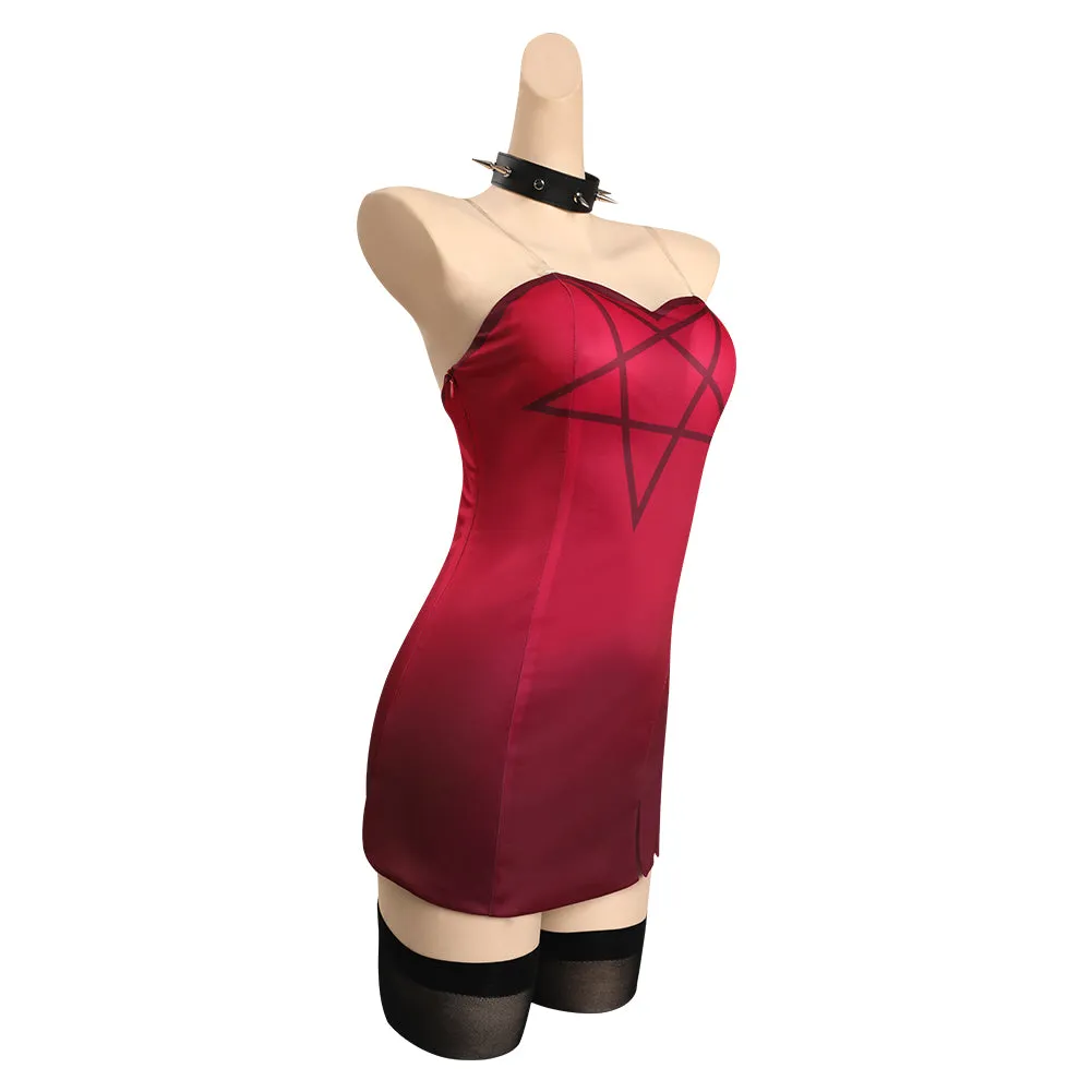 Helluva Boss - Loona CCosplay Costume Dress Outfits Halloween Carnival Suit
