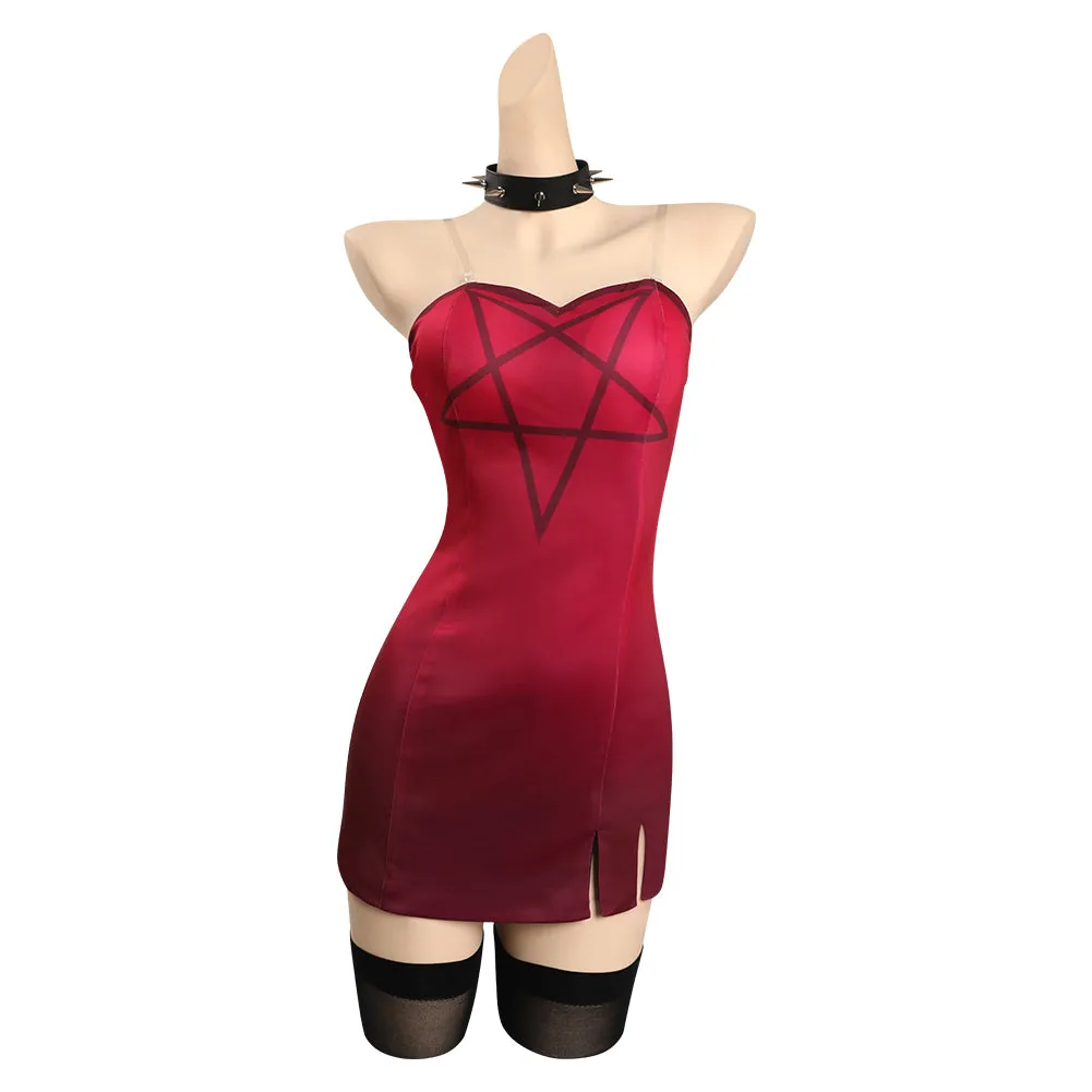 Helluva Boss - Loona CCosplay Costume Dress Outfits Halloween Carnival Suit