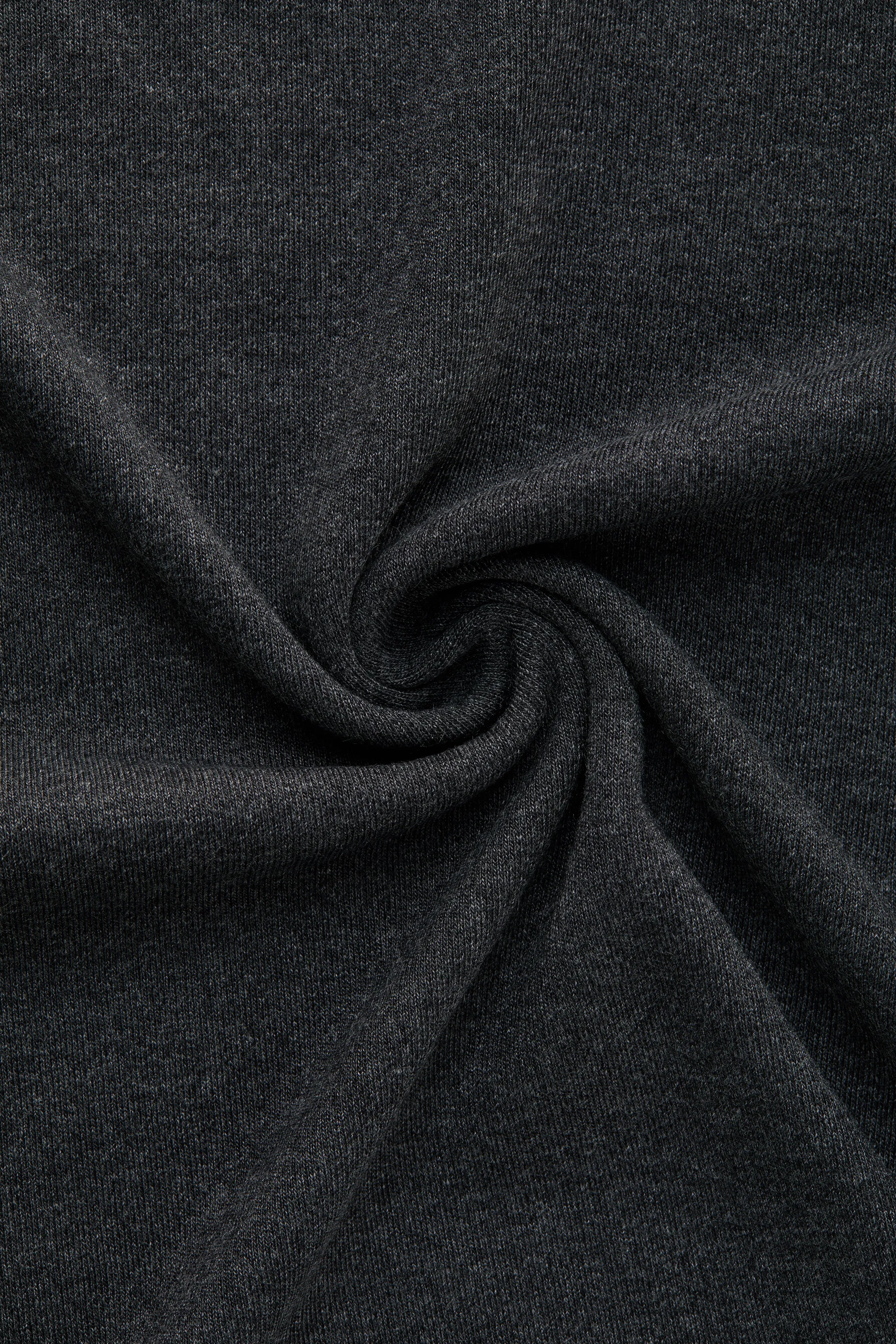 Henley Short Sleeve Bamboo Sorona Interlock Black