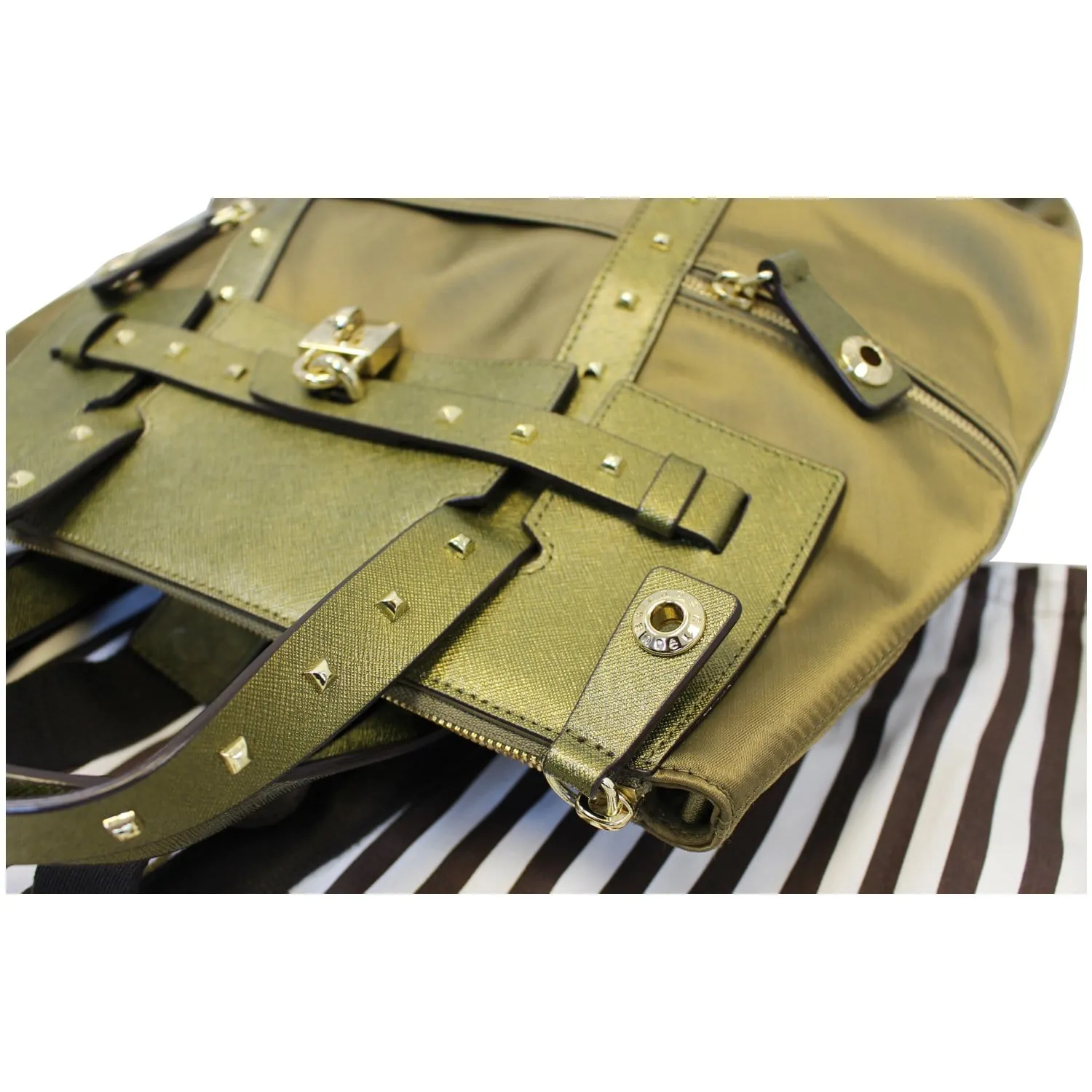 Henri Bendel Jetsetter Snake Convertible Backpack