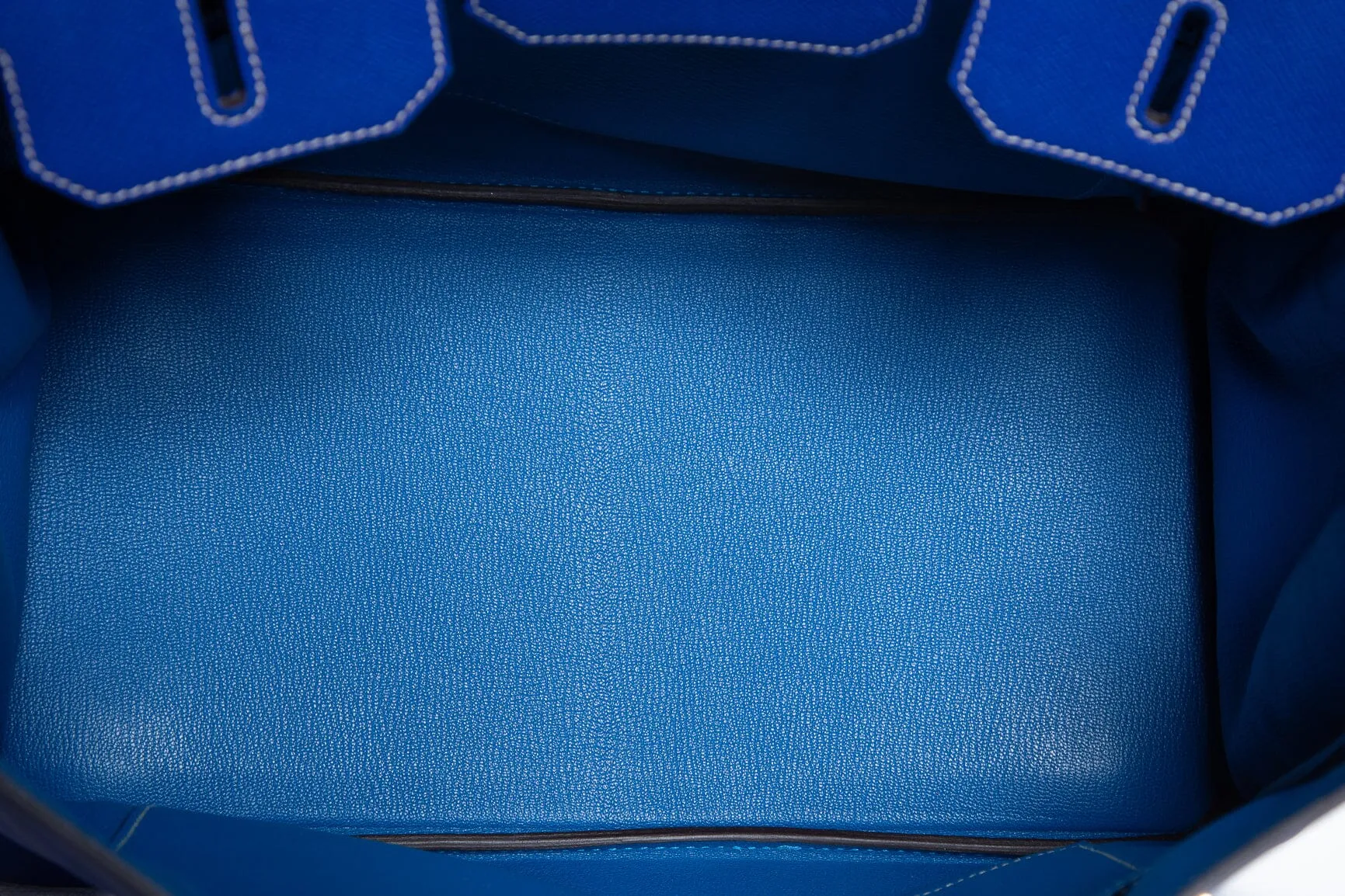 Hermès 2011 Candy Collection Electric Blue 35CM Birkin Handbag- Includes, Lock,