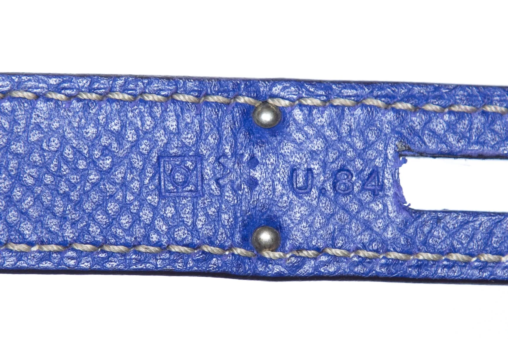 Hermès 2011 Candy Collection Electric Blue 35CM Birkin Handbag- Includes, Lock,