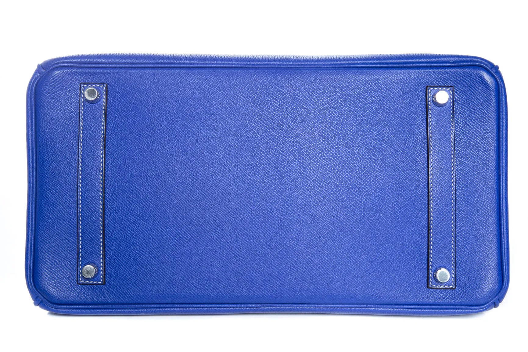 Hermès 2011 Candy Collection Electric Blue 35CM Birkin Handbag- Includes, Lock,