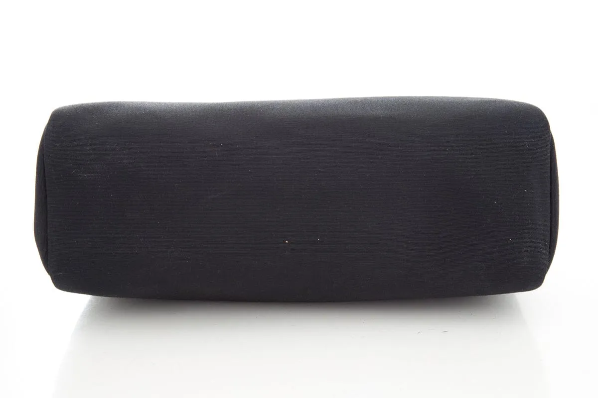 Hermès Black Canvas Herbag 31 Handbag