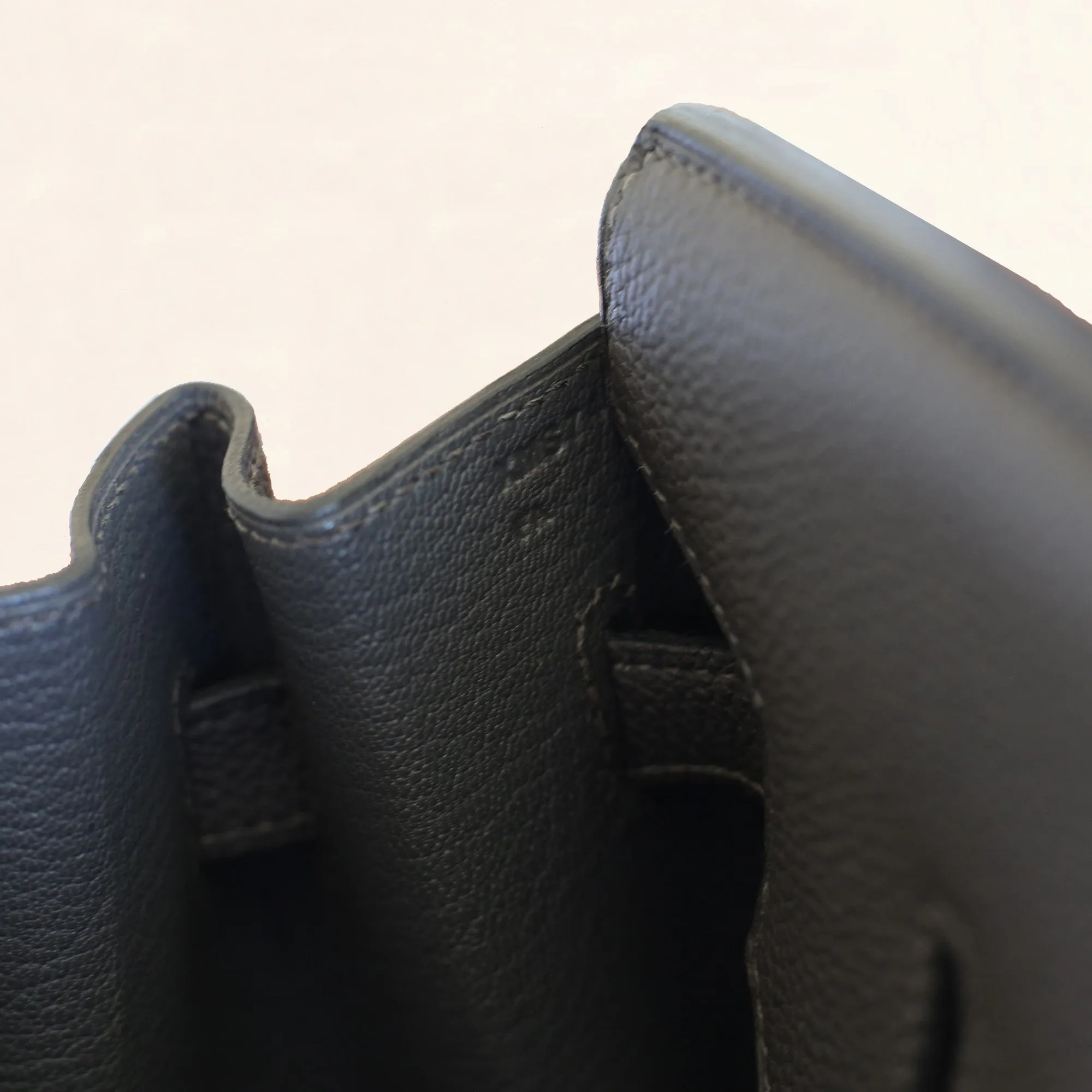 Hermès | Graphite Togo Birkin with Palladium Hardware | 35