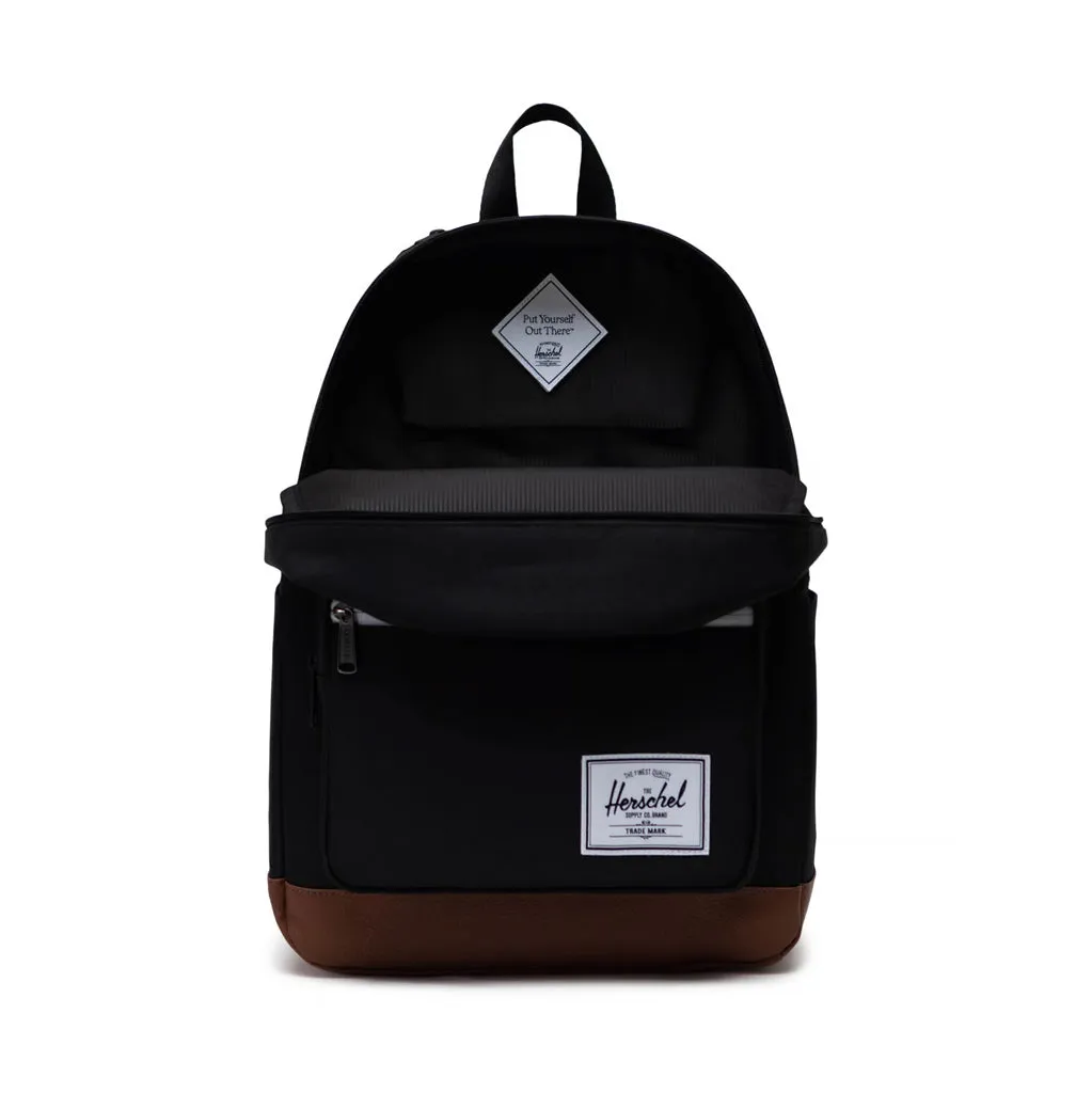HERSCHEL POP QUIZ BACKPACK - BLACK/TAN