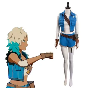 Hi-Fi RUSH - Peppermint Cosplay CostumeCoat Pants  Outfits Halloween Carnival Party Suit