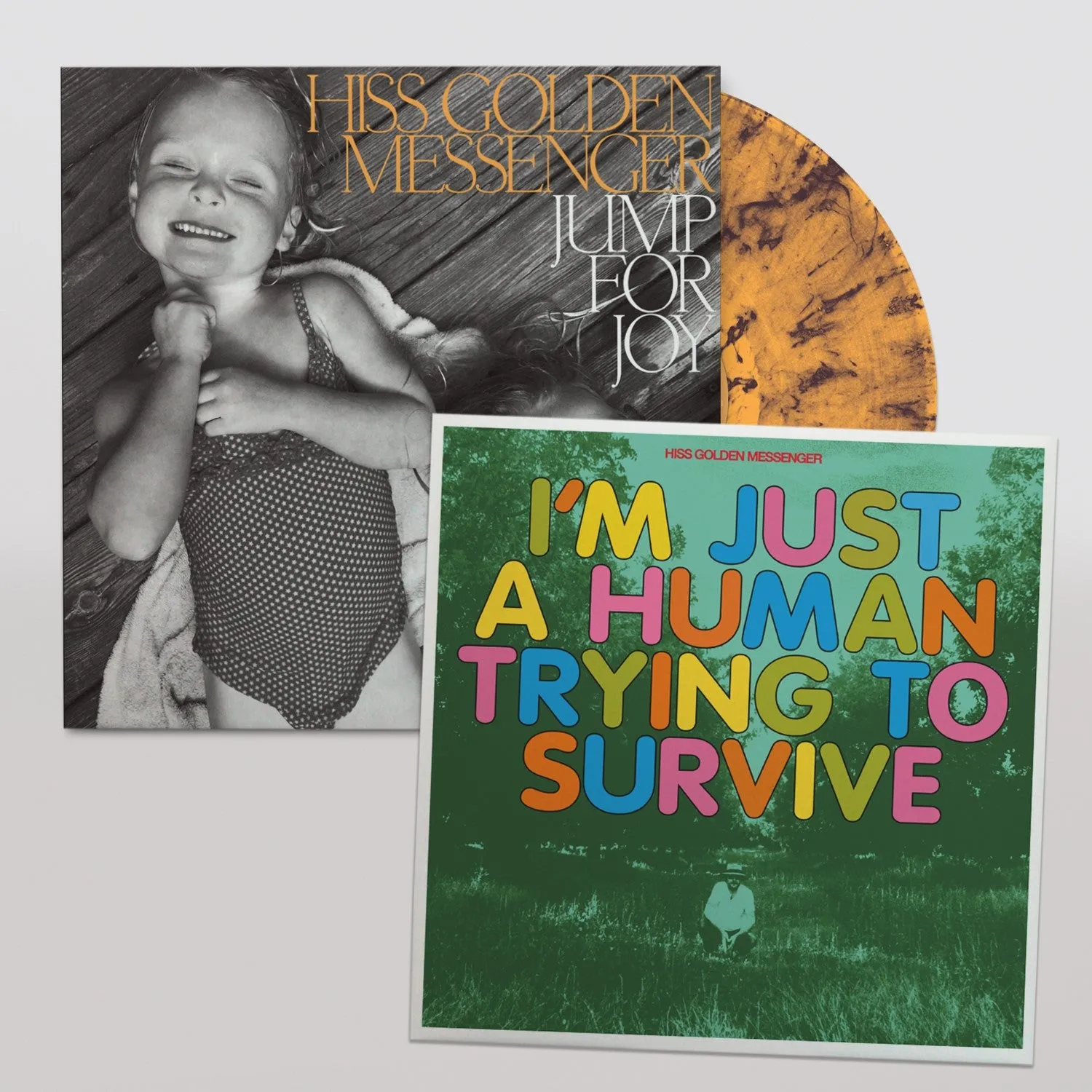 Hiss Golden Messenger - Jump For Joy [Peak Edition ORANGE & BLACK SWIRL VINYL w/ Posters!] - New LP