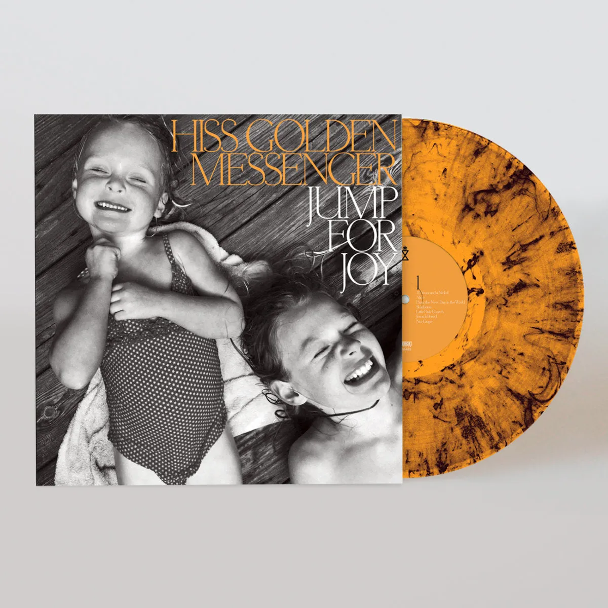 Hiss Golden Messenger - Jump For Joy [Peak Edition ORANGE & BLACK SWIRL VINYL w/ Posters!] - New LP