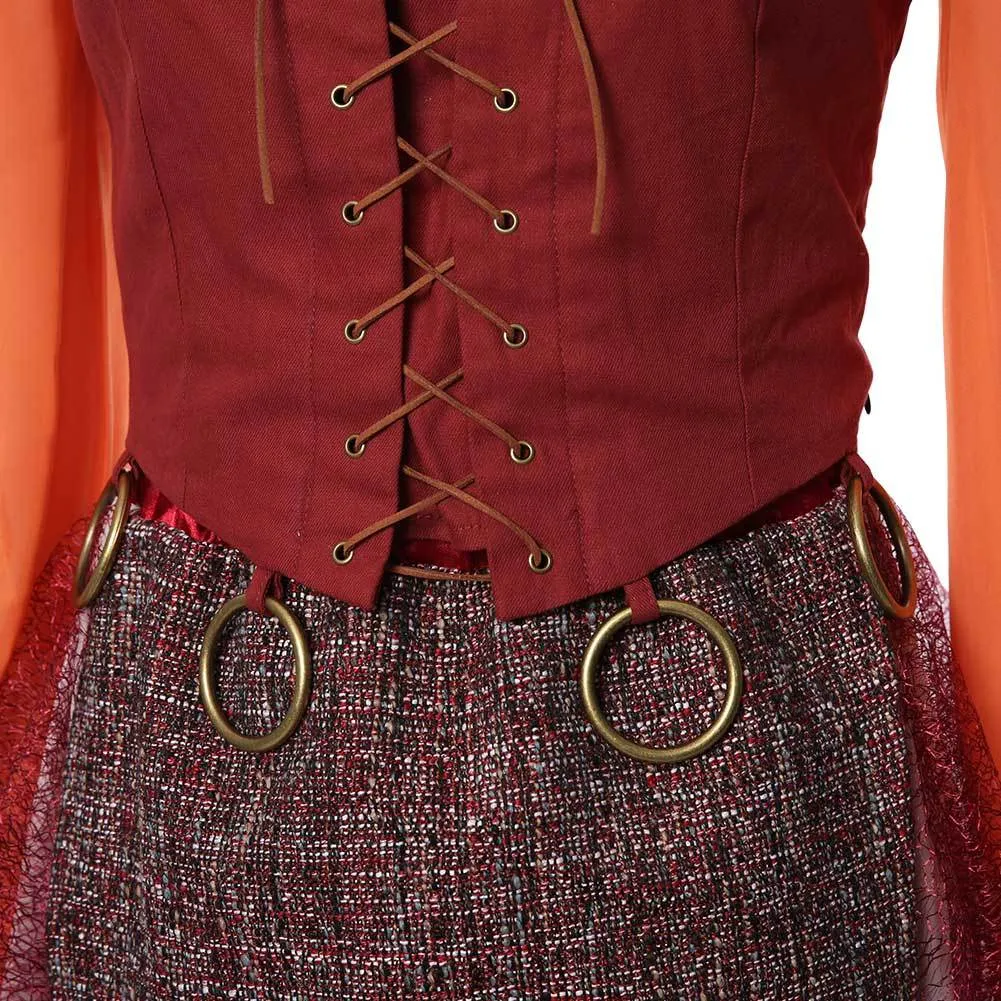 Hocus Pocus-Adult Mary Sanderson Costume Cosplay Costume