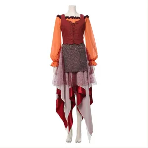 Hocus Pocus-Adult Mary Sanderson Costume Cosplay Costume