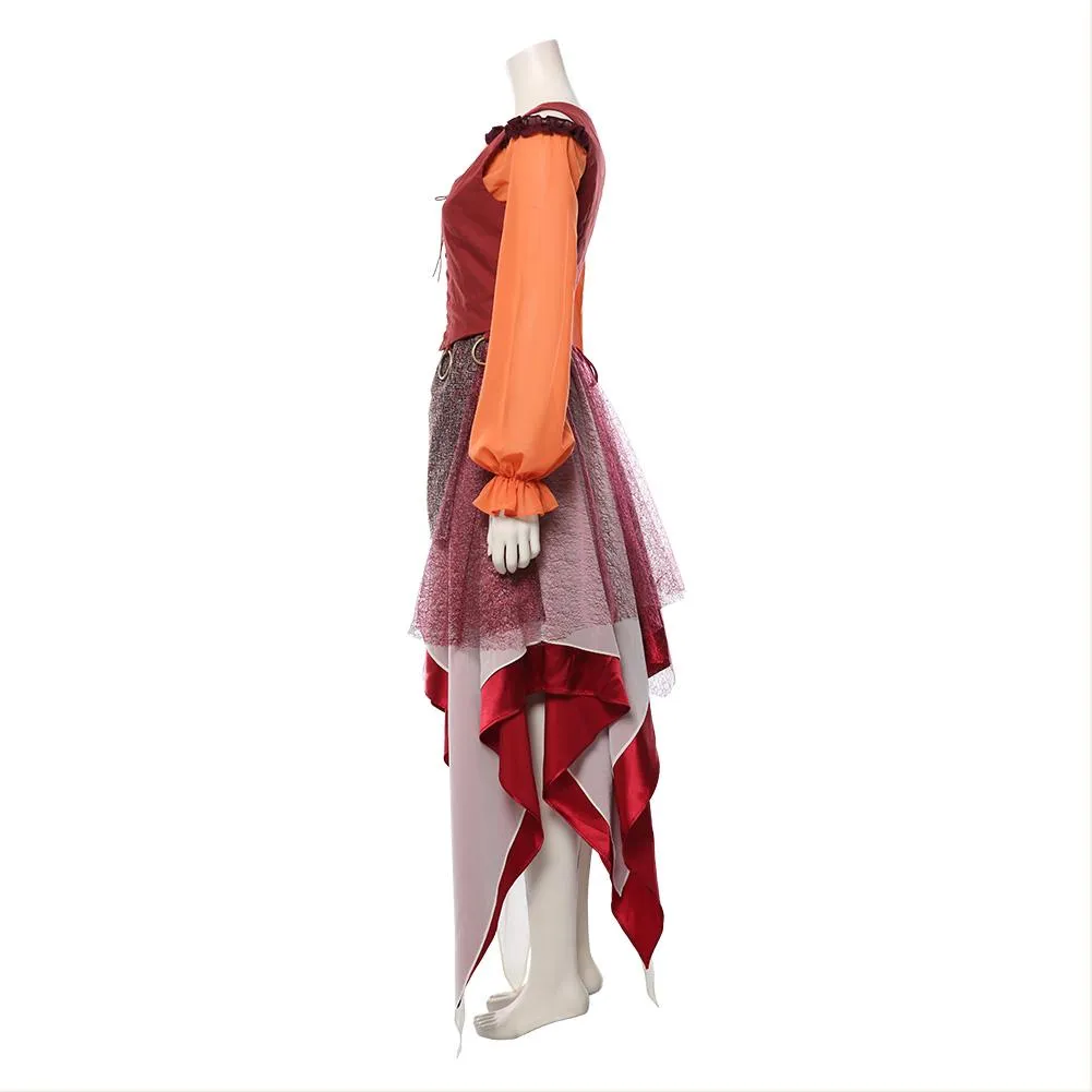 Hocus Pocus-Adult Mary Sanderson Costume Cosplay Costume