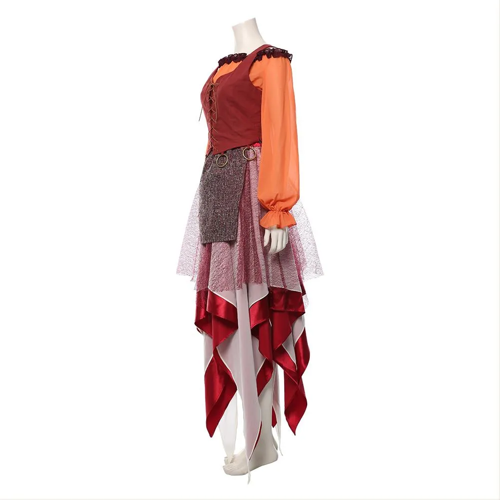 Hocus Pocus-Adult Mary Sanderson Costume Cosplay Costume