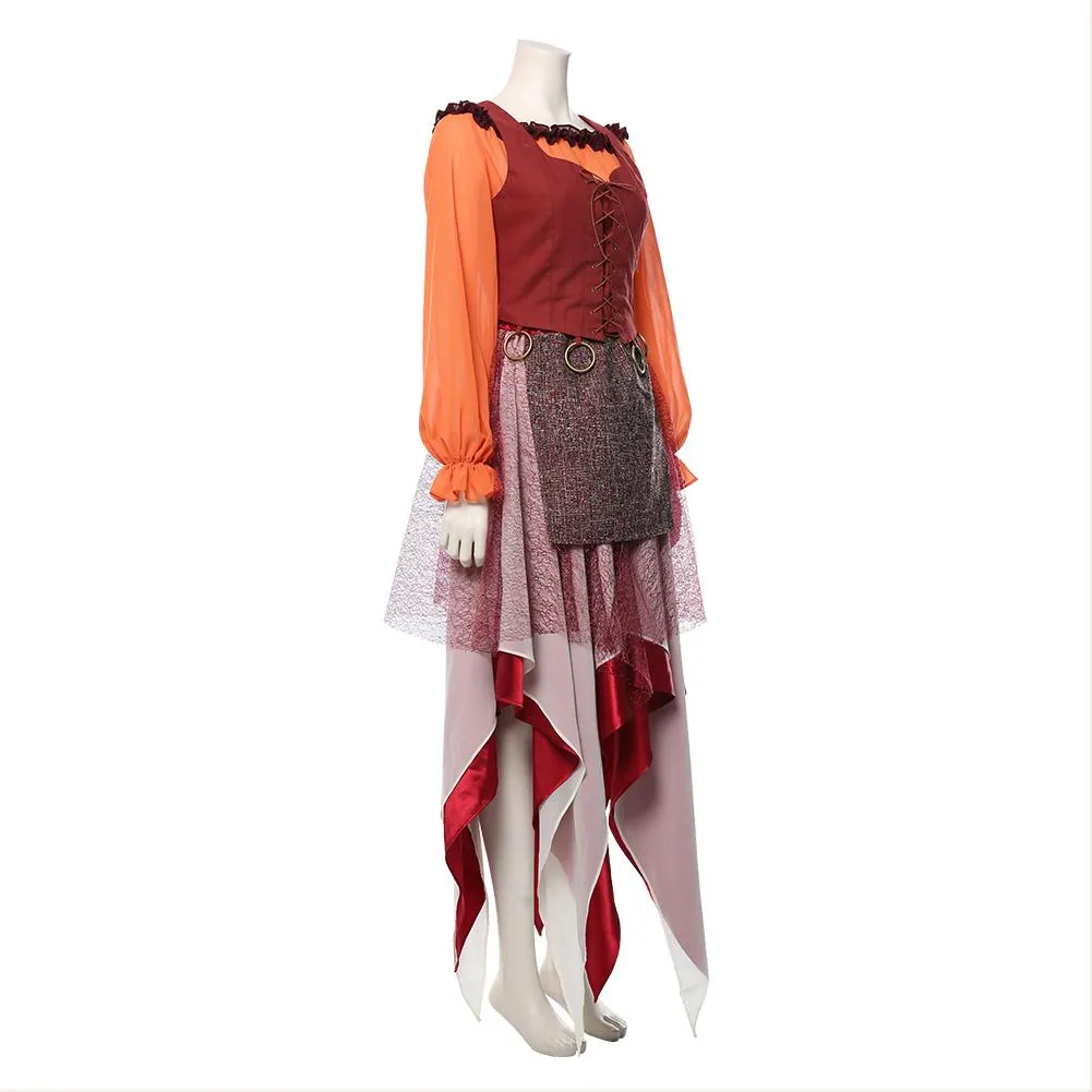 Hocus Pocus-Adult Mary Sanderson Costume Cosplay Costume