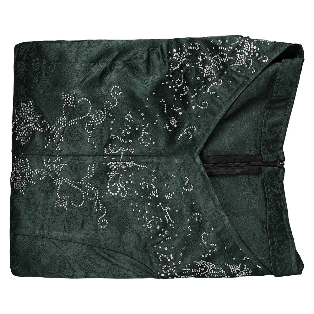 House of the Dragon Alicent Hightower Dark Green Long Dress Cosplay Costume Outfits