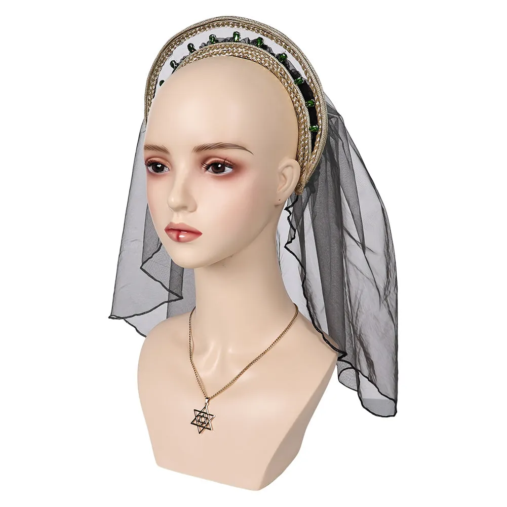 House of the Dragon Season 2 Alicent Hightower Headband Hairband Necklace Cosplay Accessories Prop