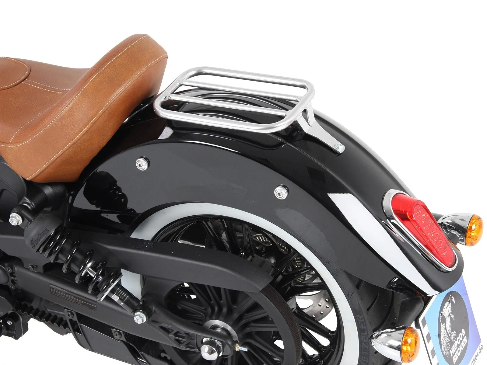 India Scout Rear Rack- Solo Rack without Backrest