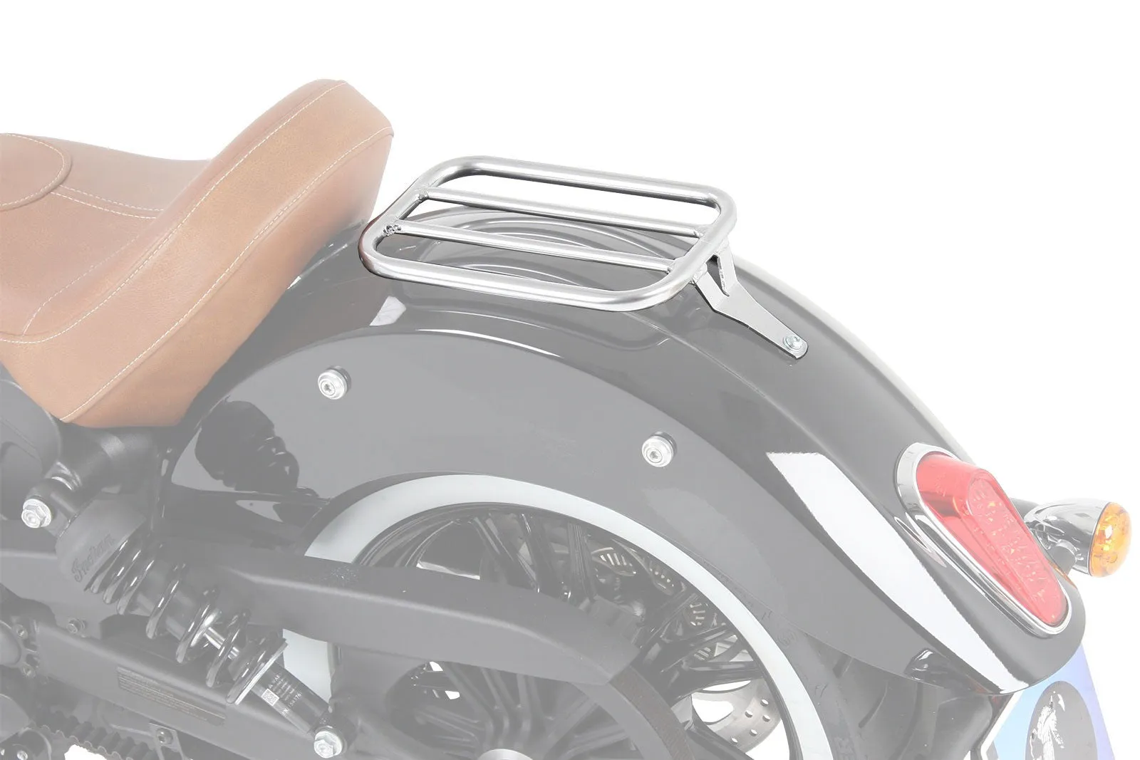 India Scout Rear Rack- Solo Rack without Backrest