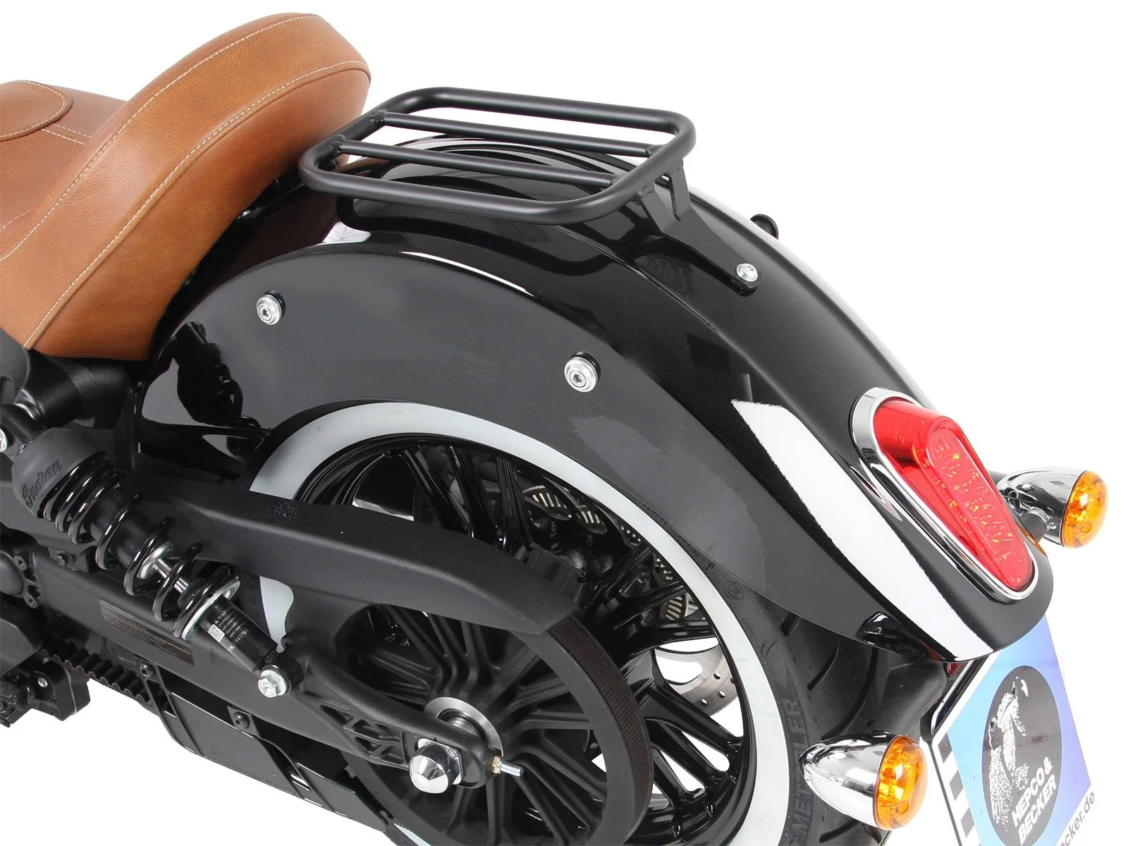 India Scout Rear Rack- Solo Rack without Backrest