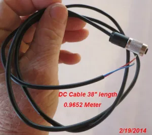 IRIDIUM ACTIVE ANTENNA AST AD511 AD510 DC Power Cord