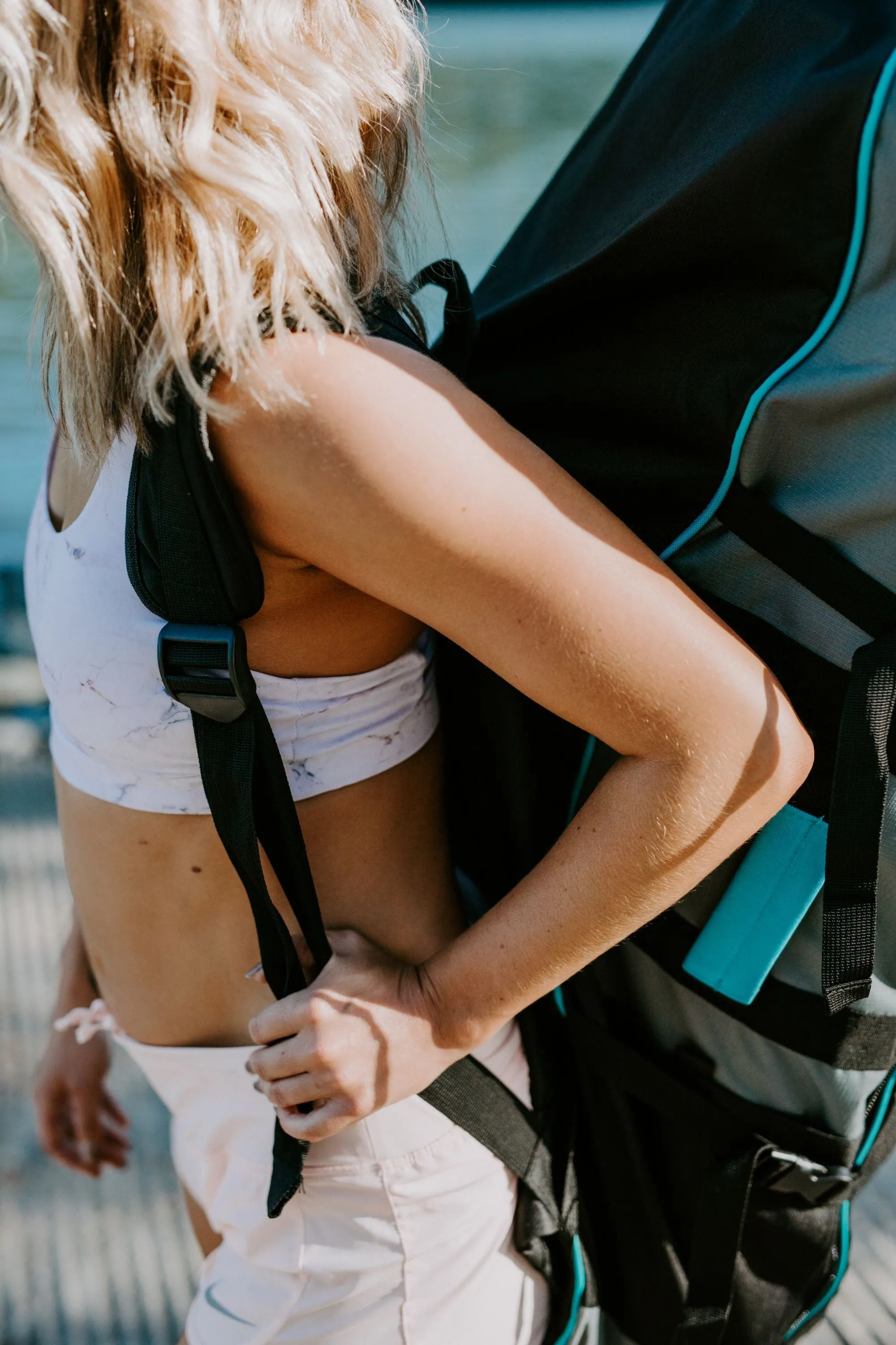 ISUP Travel Carry Bag, Rolling Backpack for transporting Inflatable Stand-Up Paddleboard