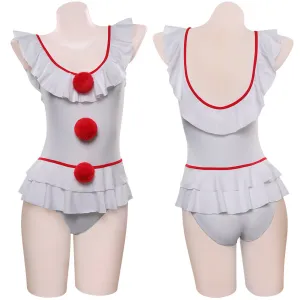 It-Pennywise Sexy Jumpsuit Cosplay Costume Outfits Halloween Carnival Suit