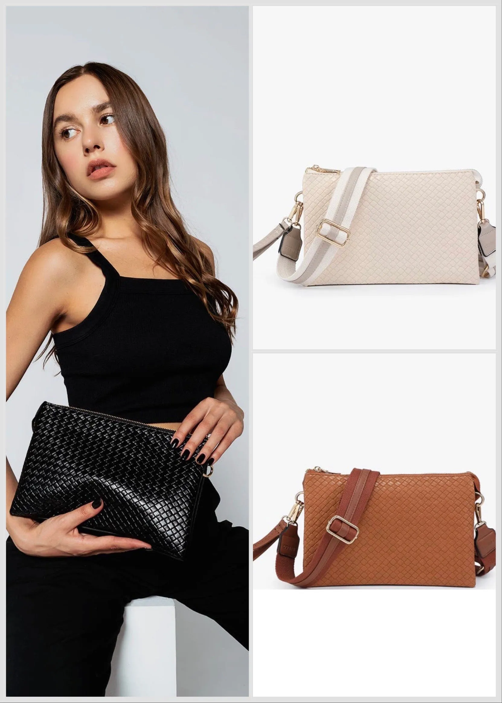 Izzy Woven Crossbody