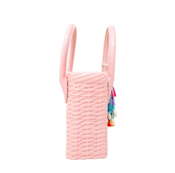 Jelly Weave Tote Bag - Pink or Lavender