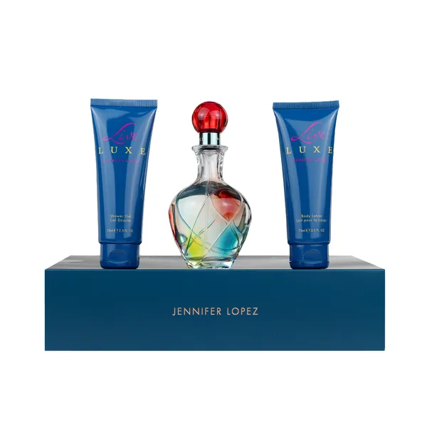 Jennifer Lopez Live Luxe Eau De Parfum Spray 100ml & Body Lotion 75ml & 75ml Shower Gel