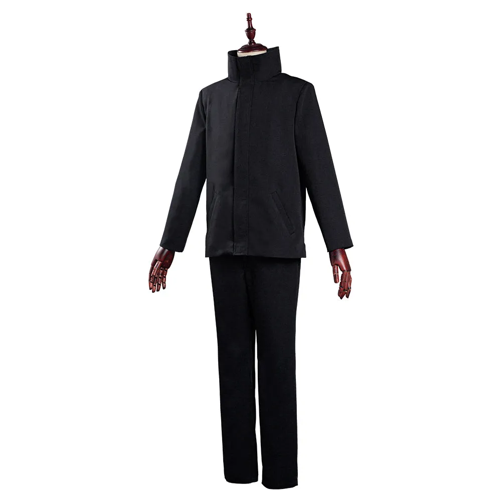 Jujutsu Kaisen Halloween Carnival Suit Satoru Gojo Cosplay Costume School Uniform Outfit
