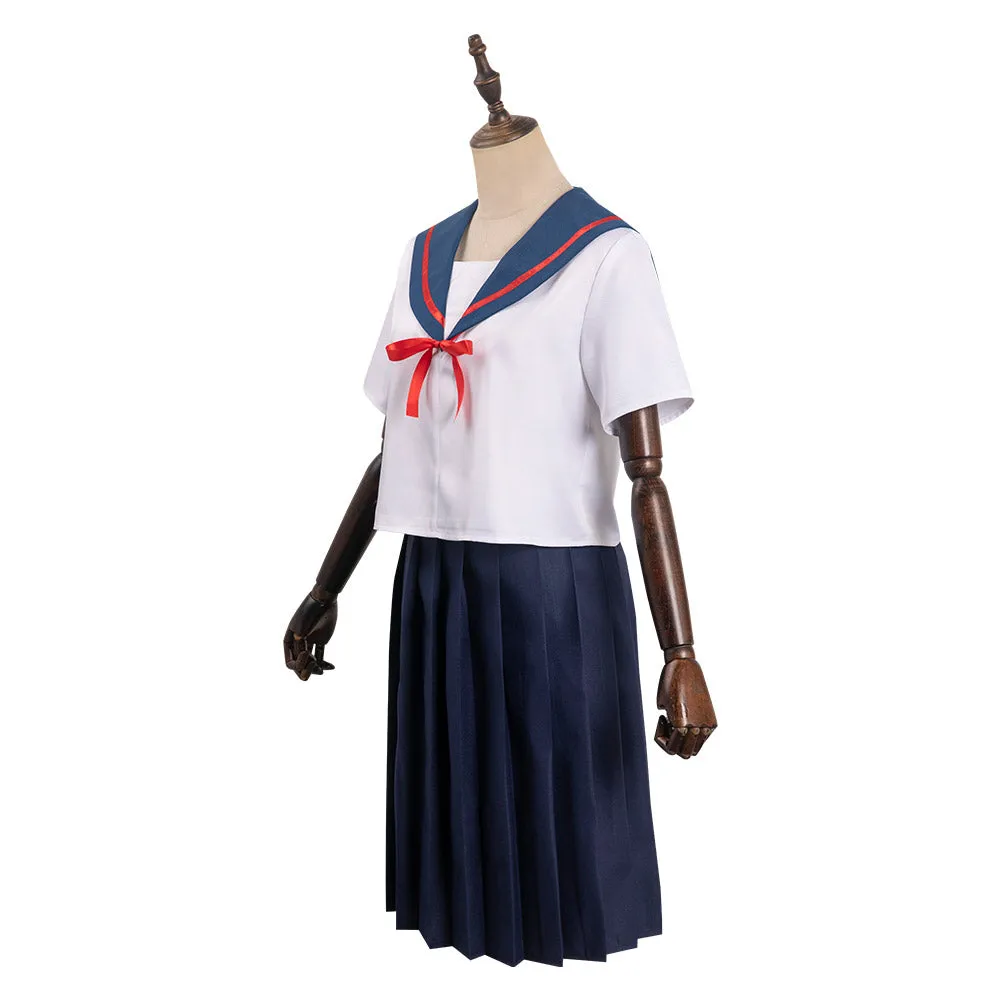 Junji Ito Maniac Japanese Tales of the Macabre Kawakami Tomie Cosplay Costume School Uniform Skirts Outfits Halloween Carnival Suit