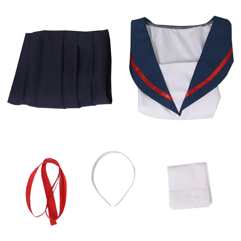 Junji Ito Maniac Japanese Tales of the Macabre Kawakami Tomie Cosplay Costume School Uniform Skirts Outfits Halloween Carnival Suit