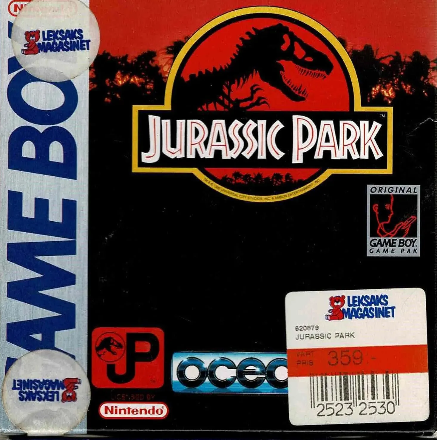 Jurassic Park i æske (SCN u. manual)