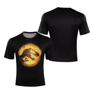 Jurassic World: Dominion (2022) Cosplay T-shirt Men Women Summer Short Sleeve Shirt