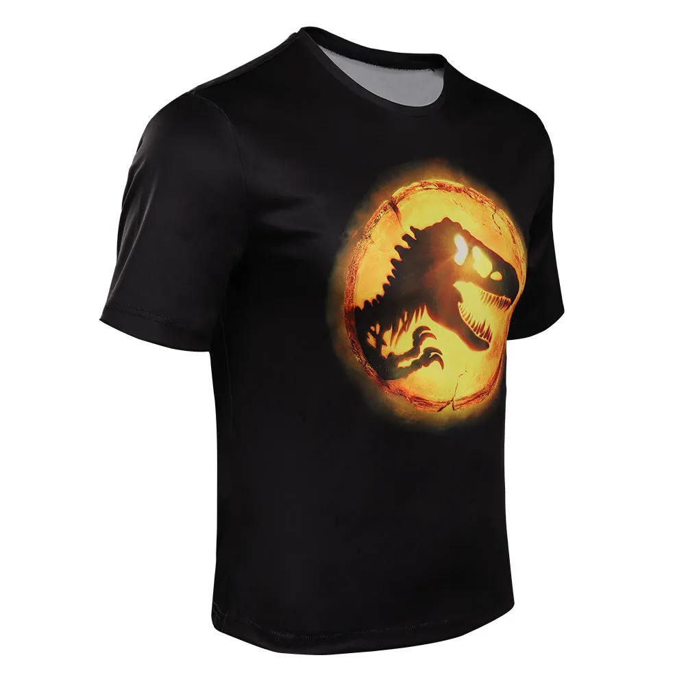 Jurassic World: Dominion (2022) Cosplay T-shirt Men Women Summer Short Sleeve Shirt