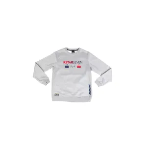 K*7 Bale Mens Sweater - Grey Melange - W24-1581