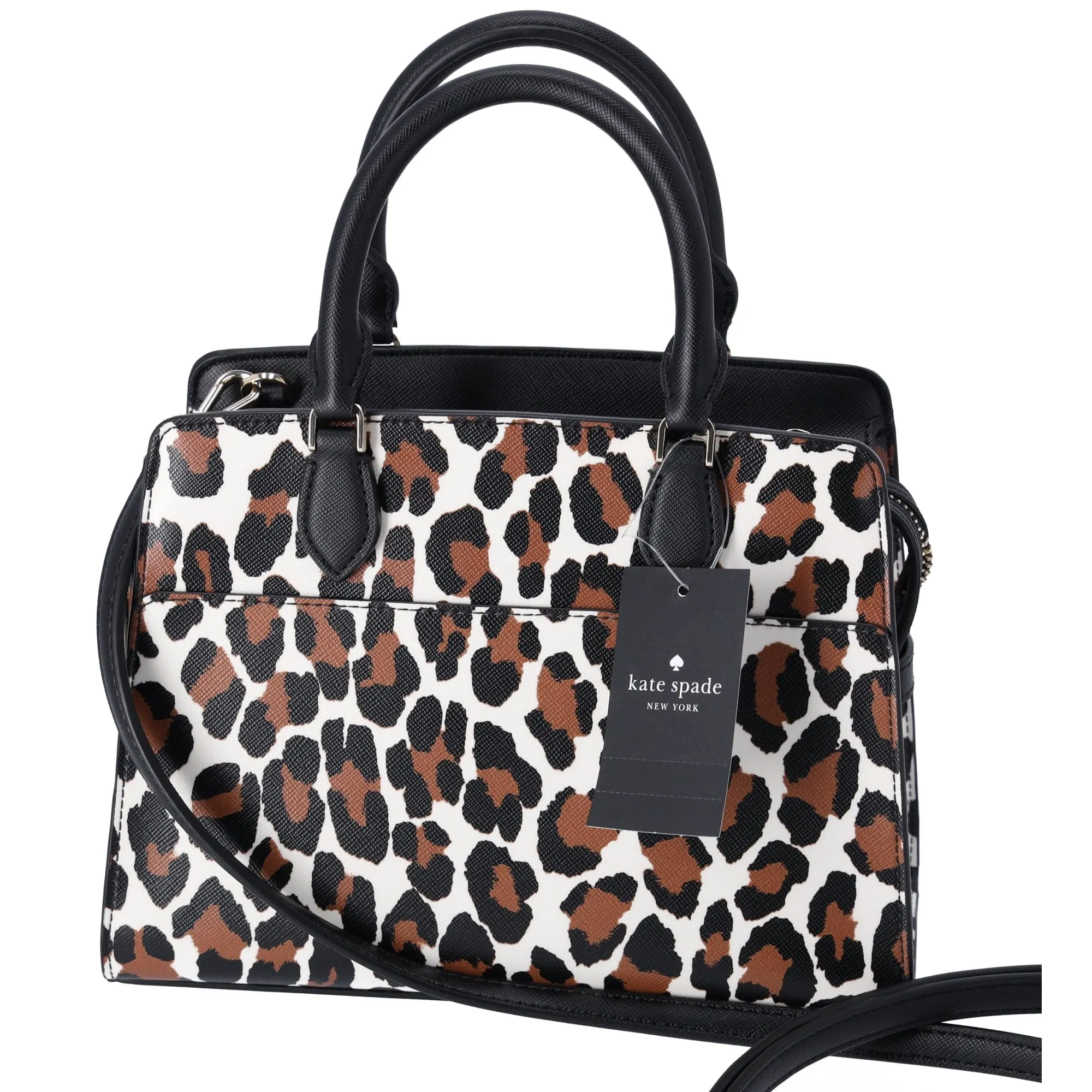 Kate Spade Madison Spotted Animal Leopard Printed Small Satchel KI363
