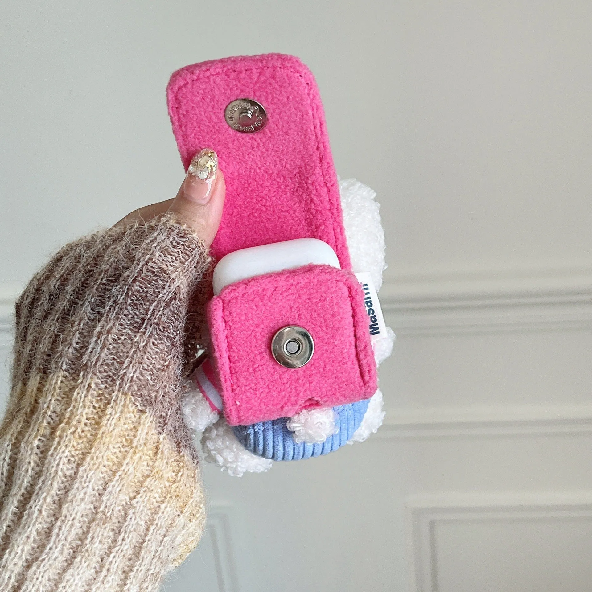 Kawaii Hello Kitty backpack Plush AirPods Earphone Case