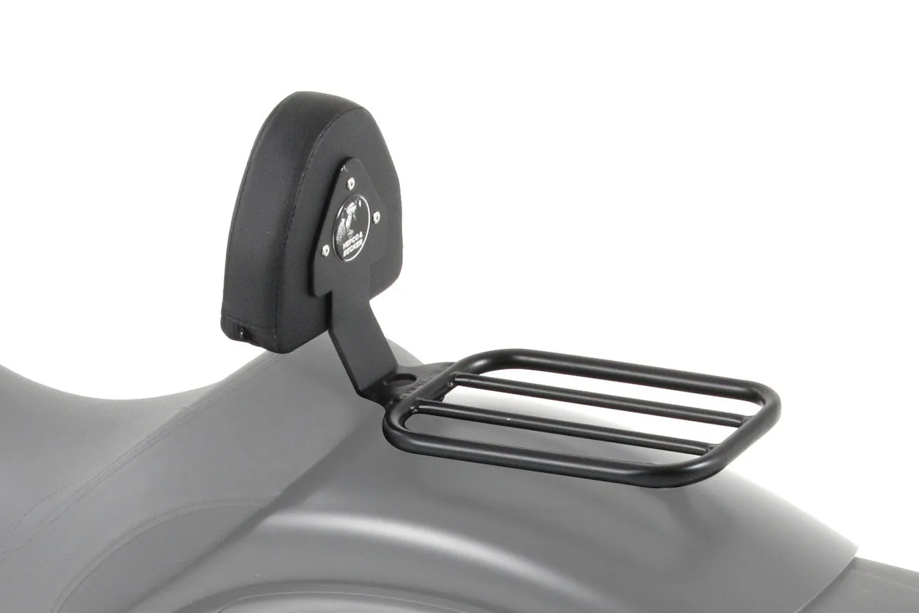 Kawasaki Vulcan S Ergonomics - Backrest (with Solo Rack)