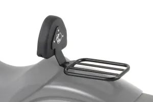 Kawasaki Vulcan S Ergonomics - Backrest (with Solo Rack)