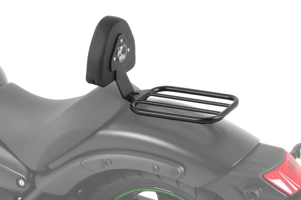 Kawasaki Vulcan S Ergonomics - Backrest (with Solo Rack)
