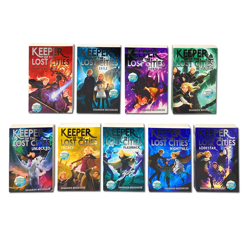 Keeper of the Lost Cities 9 Books Set Collection By Shannon Messenger