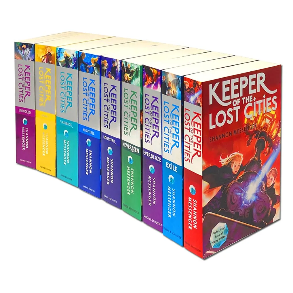 Keeper of the Lost Cities 9 Books Set Collection By Shannon Messenger