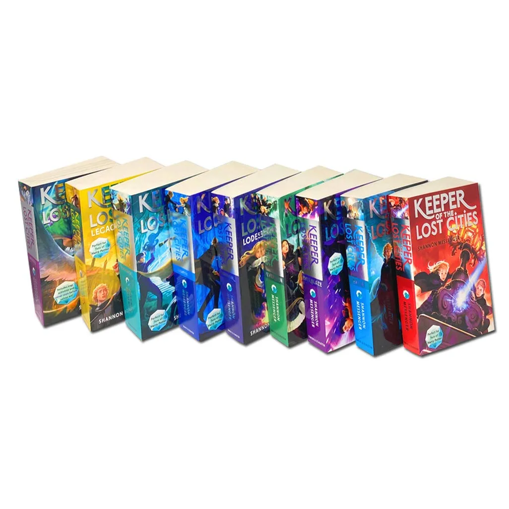 Keeper of the Lost Cities 9 Books Set Collection By Shannon Messenger