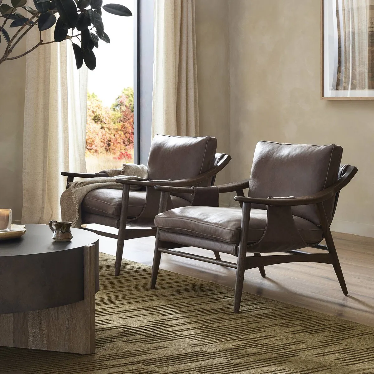 Kimmery Chair - Palermo Cigar