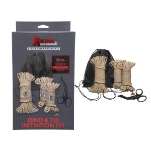 Kink - Bind & Tie Initiation Kit - 5 Piece Hemp Rope Kit