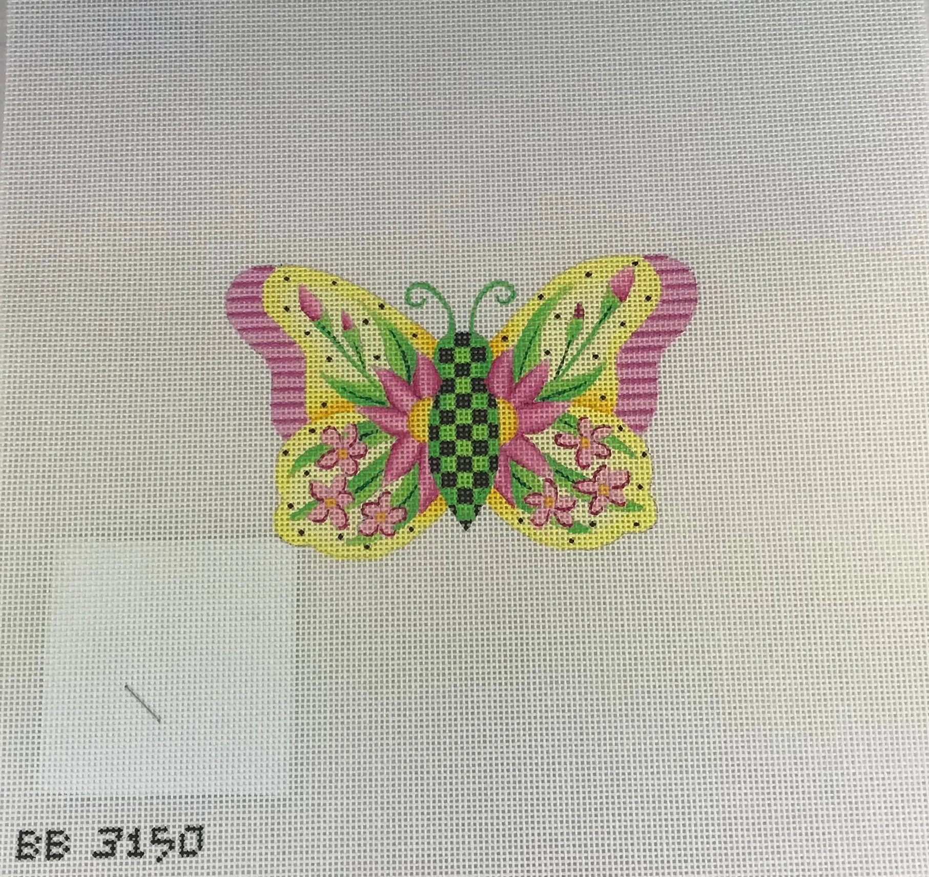 Kirk & Bradley BB3150 Yellow Butterfly