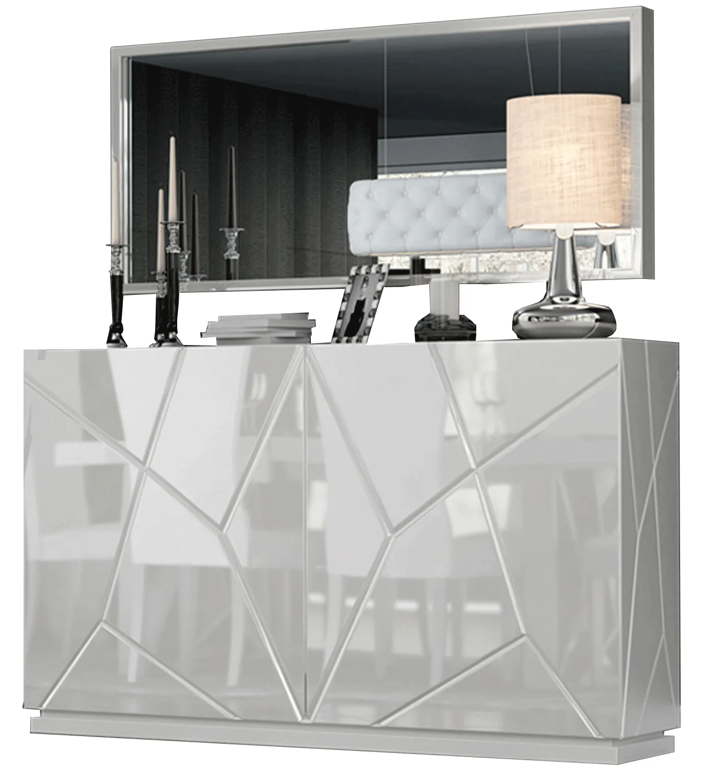 KIU 2 Door Buffet SET